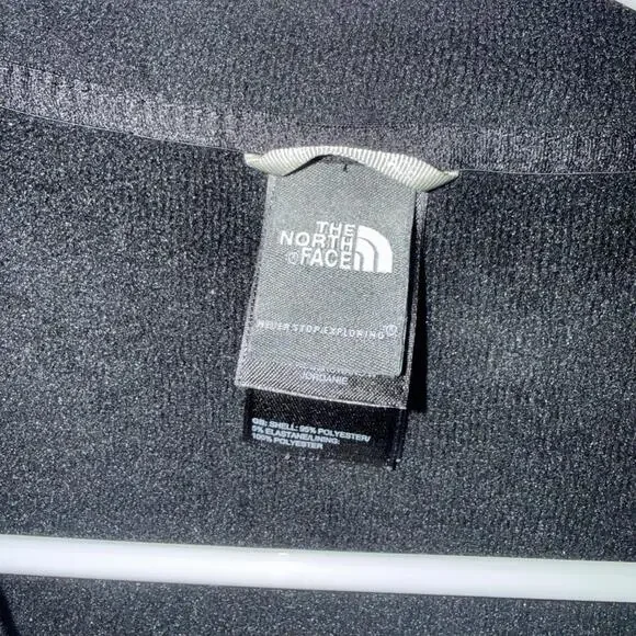 The North Face Women's Black Full-Zip Fleece Jacket Pink Ribbon Detail small - Picture 5 of 6